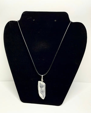 Clear Quartz Point Necklace