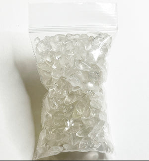 Open image in slideshow, Crystal Chip and Pebble Bags
